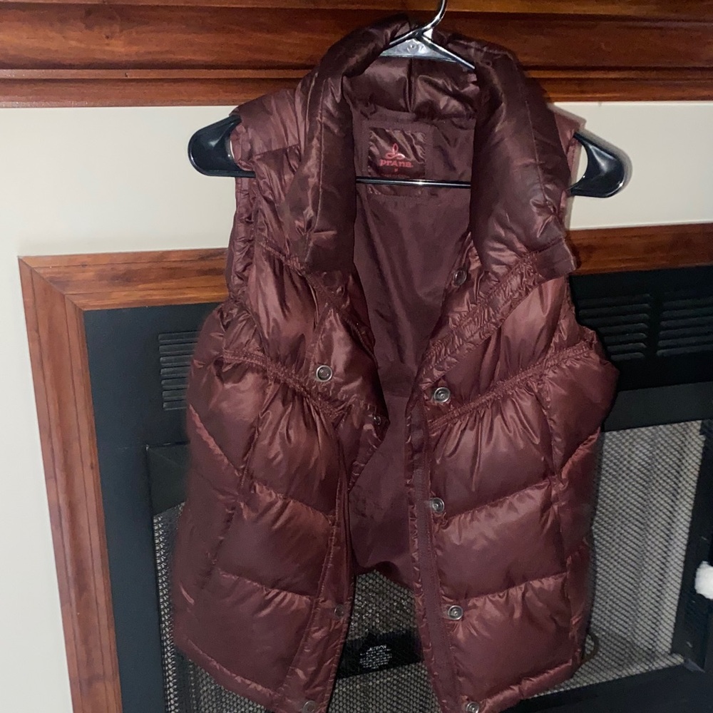 Maroon Puffer Vest